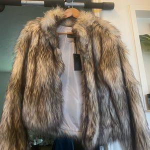 faux fur jacket